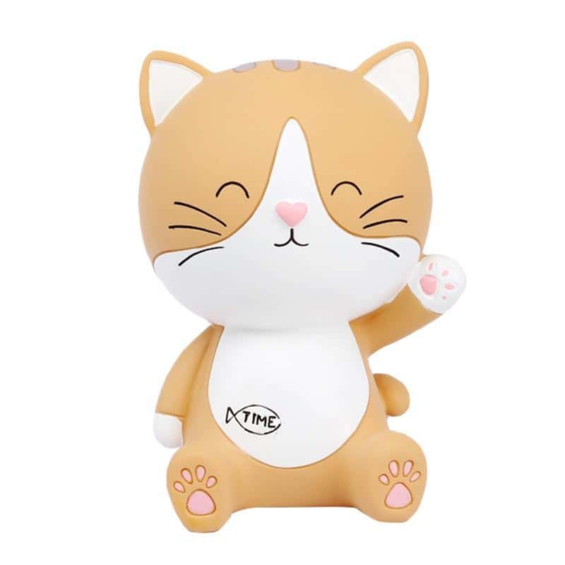 Mini Piggy Bank Cat