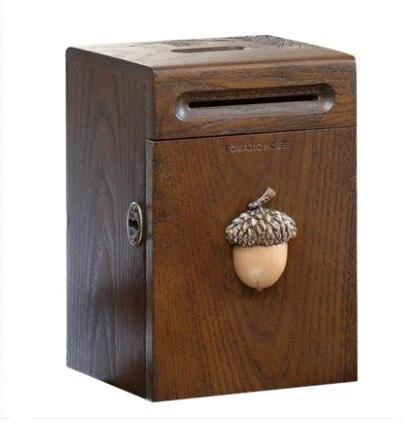 Piggy Bank Wood