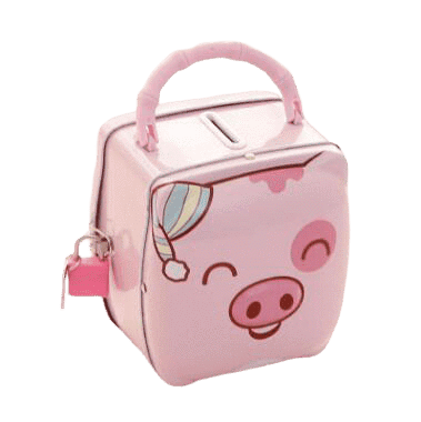 Piggy Bank Metal Box