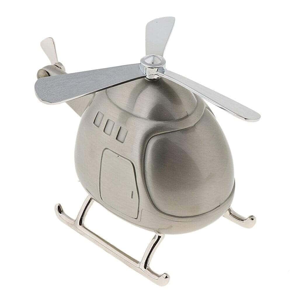 Helicopter Piggy Bank