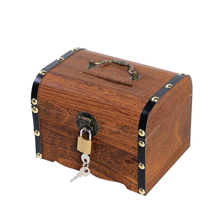 Piggy Bank With Padlock
