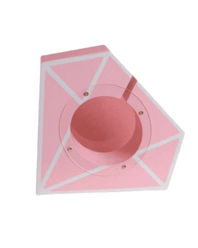 Diamond-Shaped Piggy Bank