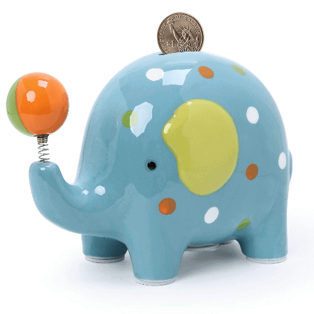 Baby Elephant Piggy Bank
