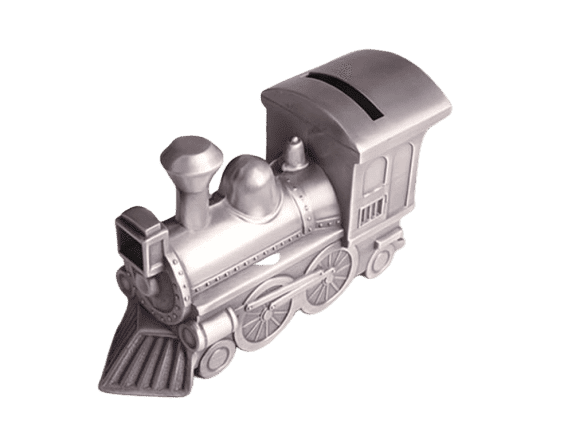 Train Piggy Bank