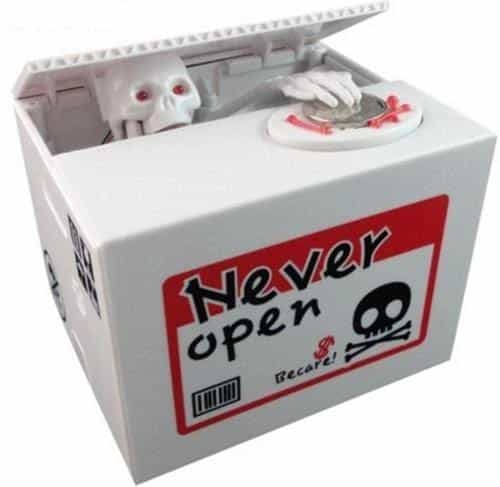 Skeleton Piggy Bank